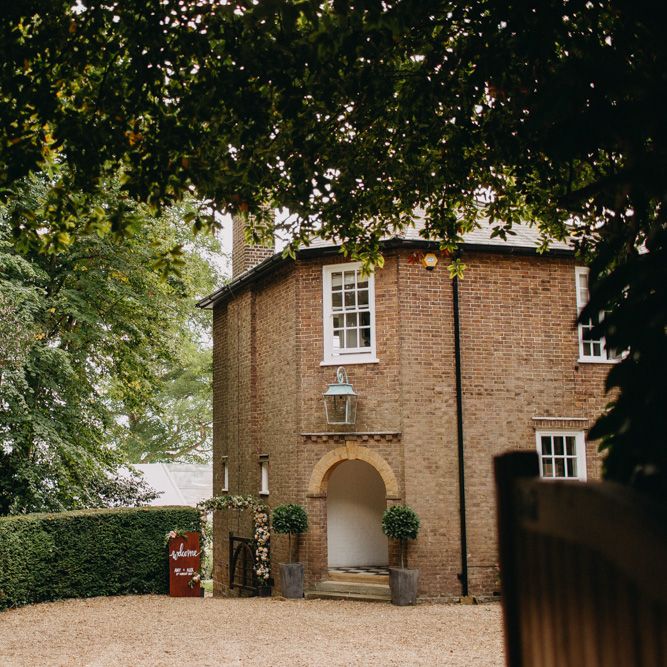 Church Wedding Ceremony | Bride in Karen Willis Holmes | Groom in Custom Made Suit by Suit Supply | Summer Wedding at Family Home in Kent | Glass Marquee from Academy Marquees | Frances Sales Photography