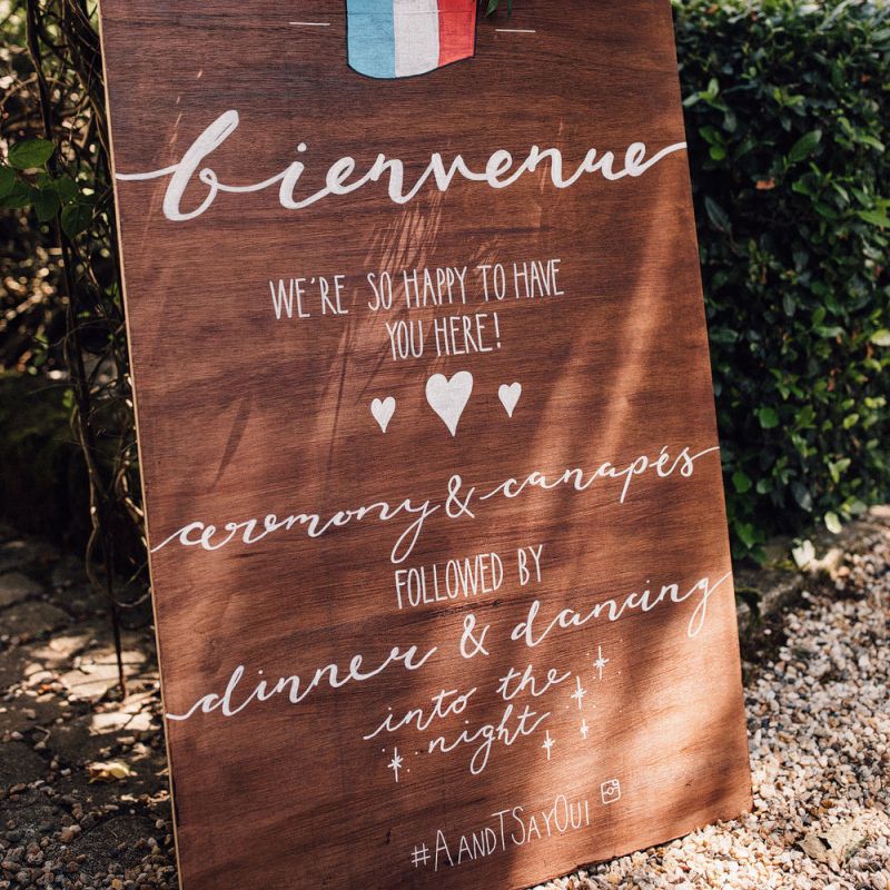 Wedding Welcome Sign