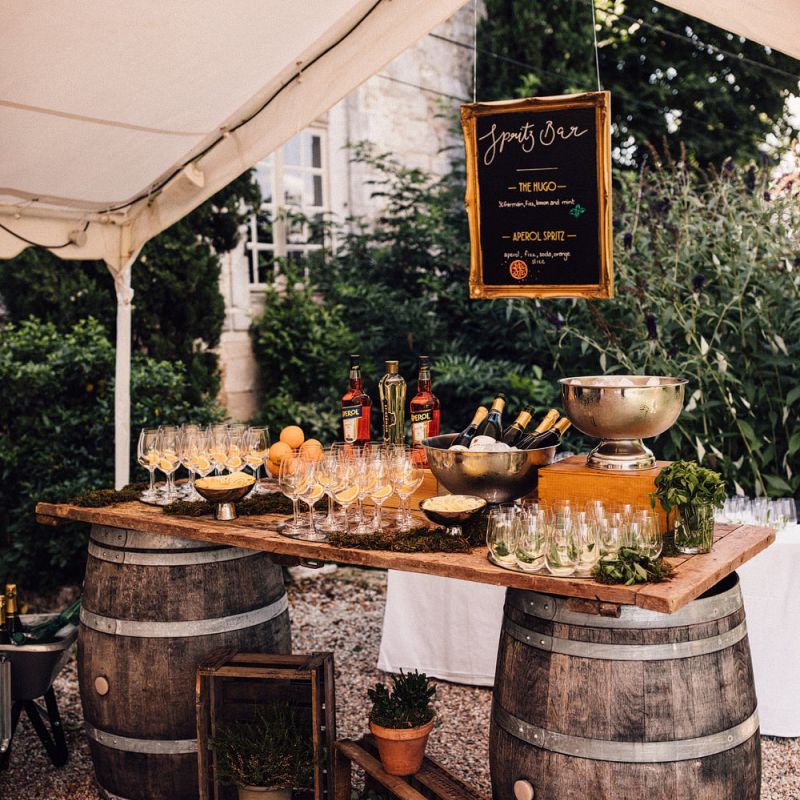 Rustic Spritz Bar