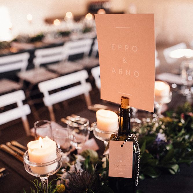 Table Stationery by Lilac &amp; White