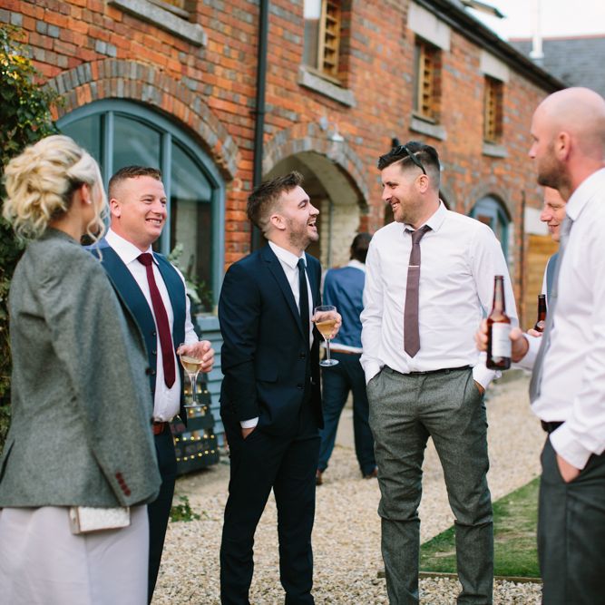 Wedding Guests | DIY Country Wedding at Warborne Farm, Lymington | Camilla Arnhold Photography