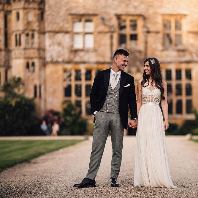 Bespoke Amanda Wakeley Wedding Dress // Images From Samuel Docker Photography