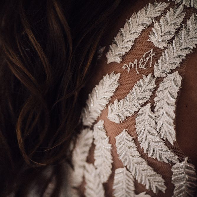 Bespoke Amanda Wakeley Wedding Dress // Images From Samuel Docker Photography