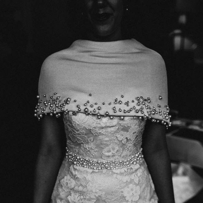 Alternative bridal cover up