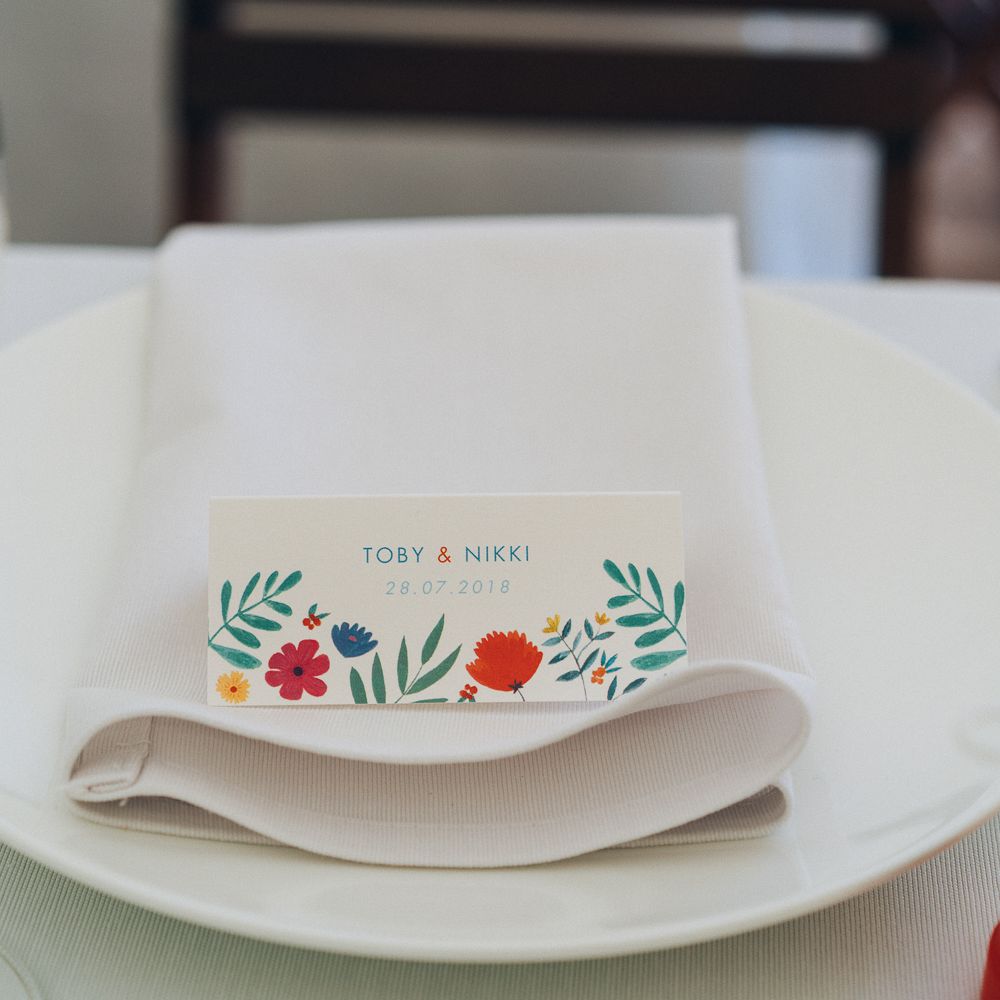 Wildflower Wedding Details // Images By Casey Avenue Photography