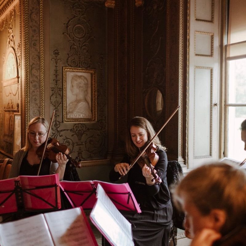 String quartet wedding entertainment