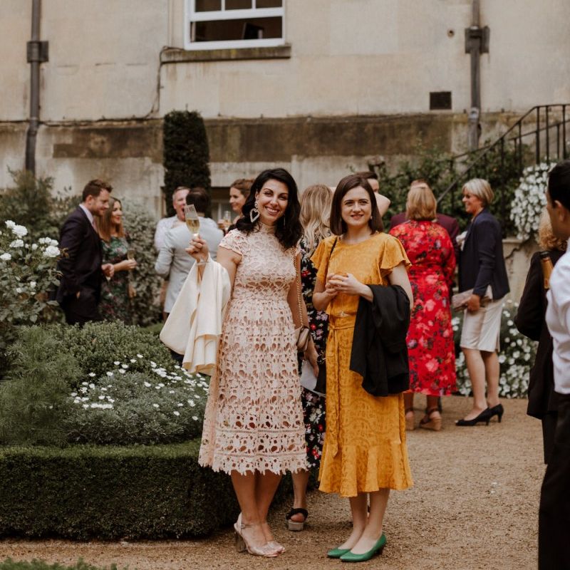 Guests at Syon Park wedding