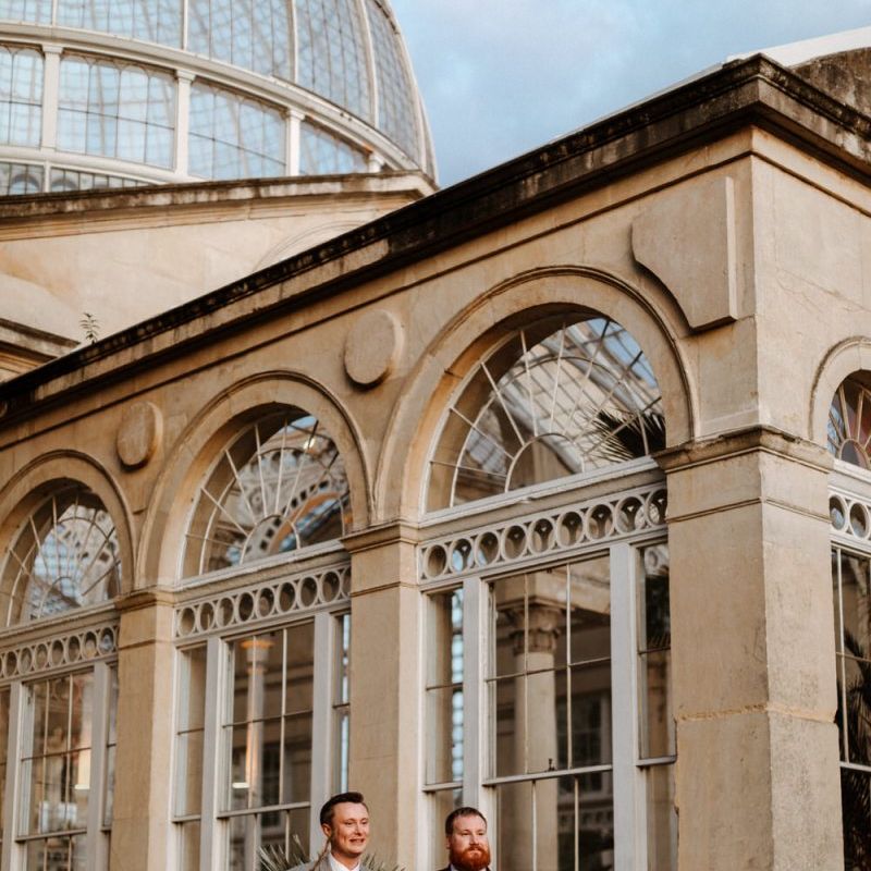 Same sex wedding at Syon Park