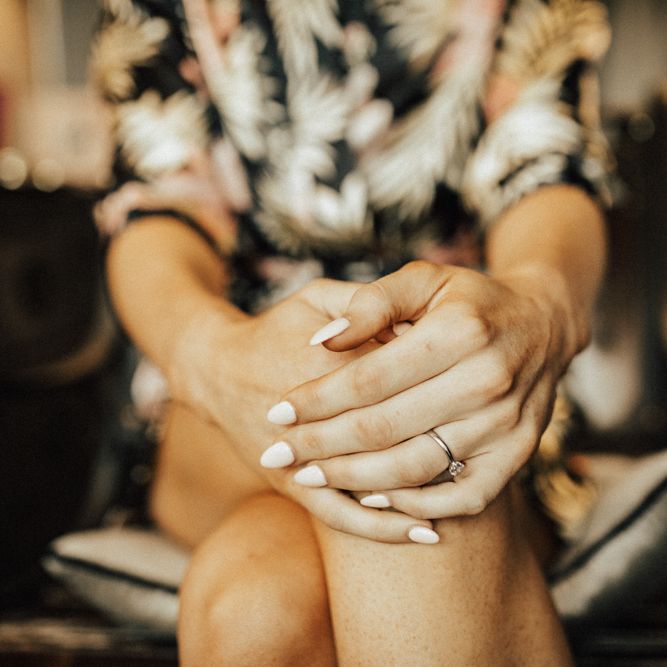 Nude Nail Polish Bridal Manicure