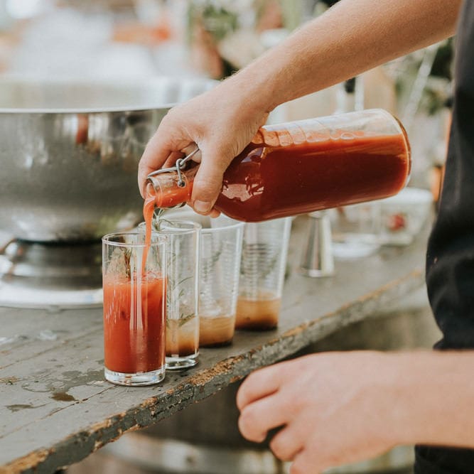 Post Wedding Brunch With Bloody Mary Bar
