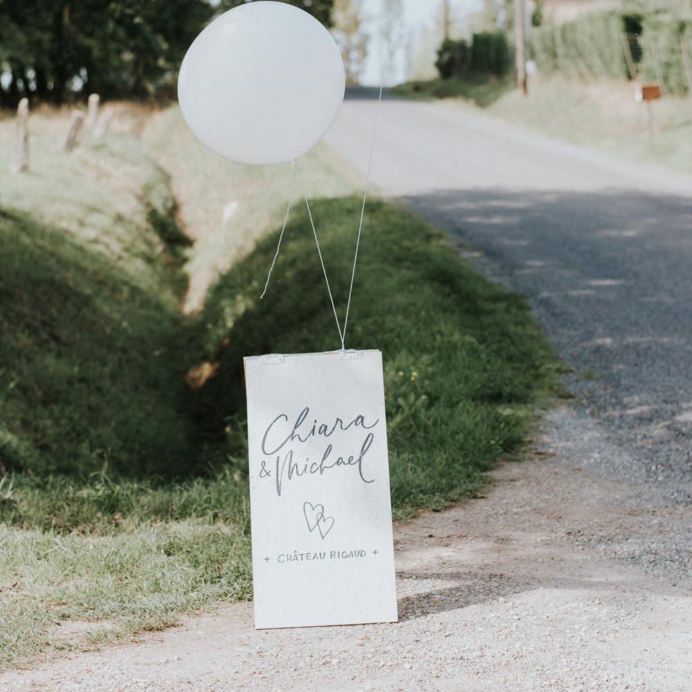 Bespoke Handwritten Stationery And Signage For Wedding By Lamplighter London