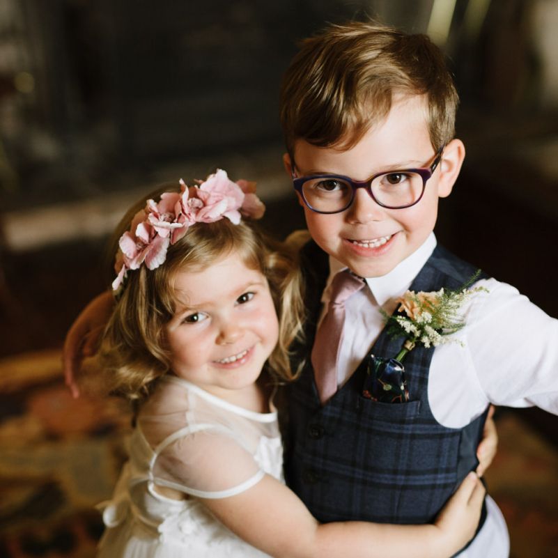 Adorable Flower Girl and Page Boy