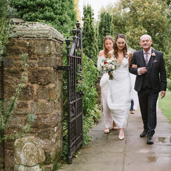 Bridal Entrance in Cymbeline Paris Wedding Dress