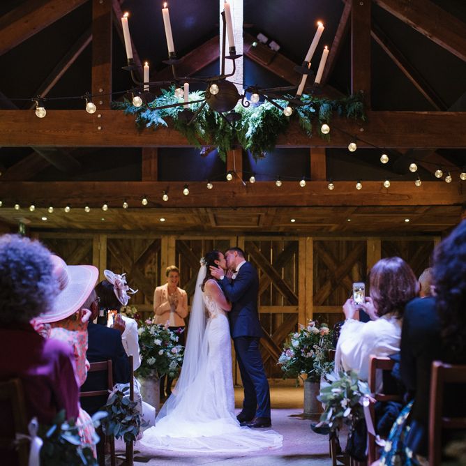 You May Kiss The Bride Wedding Ceremony Moment