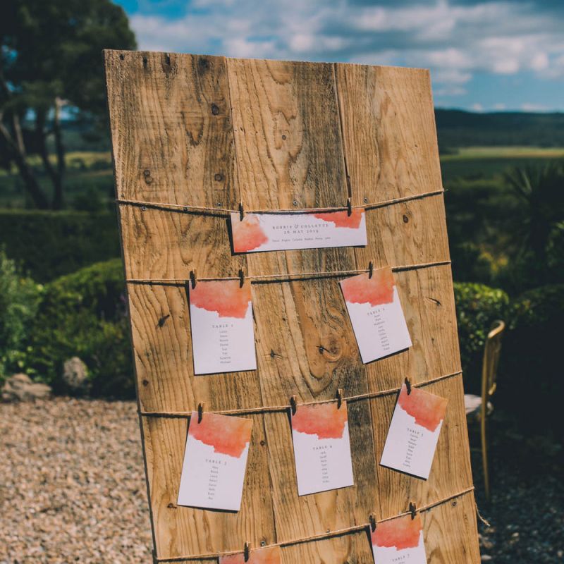 Table Plan For French Wedding
