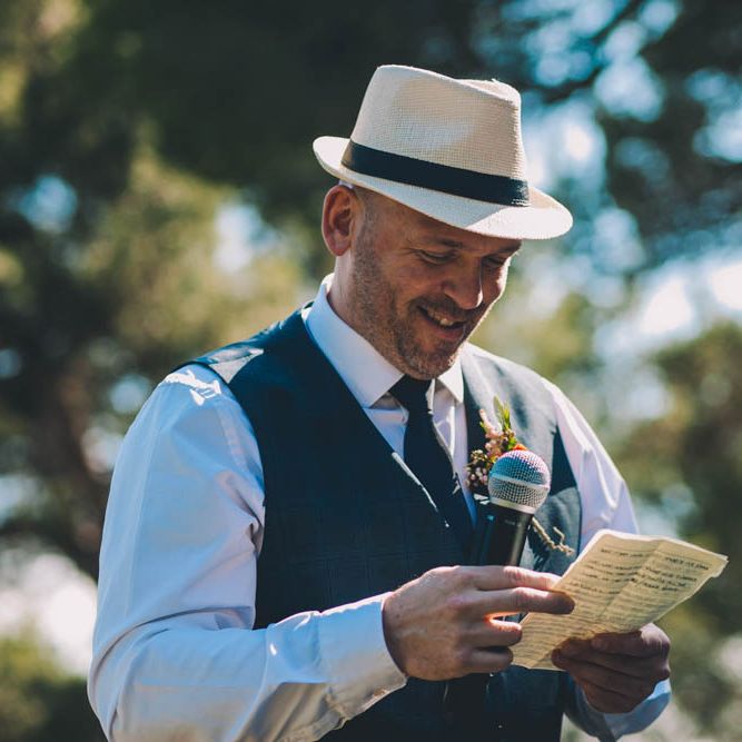Wedding Speeches In The French Sun