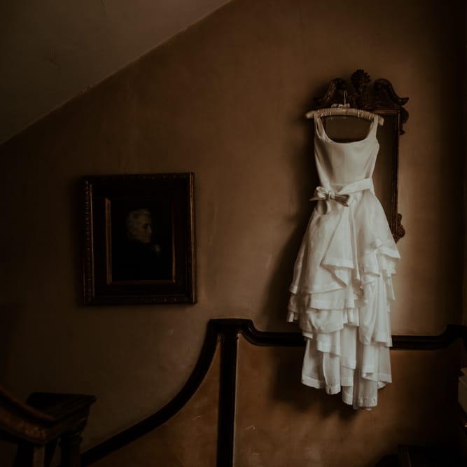homemade wedding dress