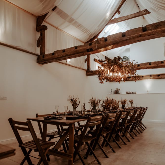 Tall Johns House intimate reception for Micro wedding