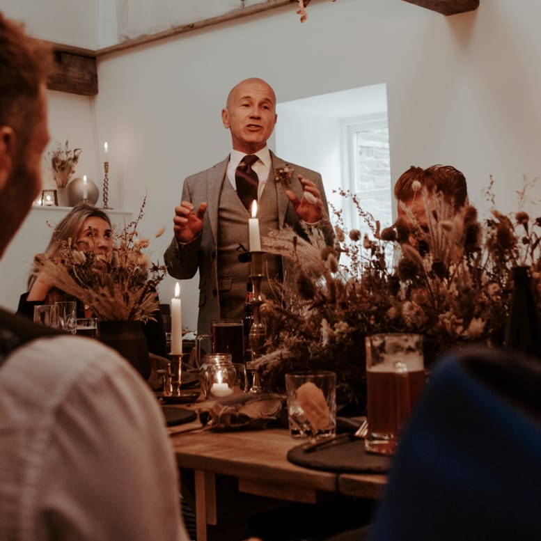 Father of the bride speech at micro wedding
