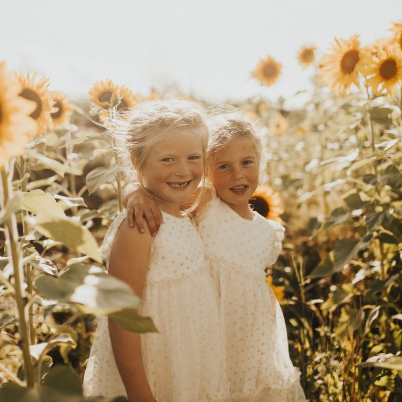 Beautiful flower girls