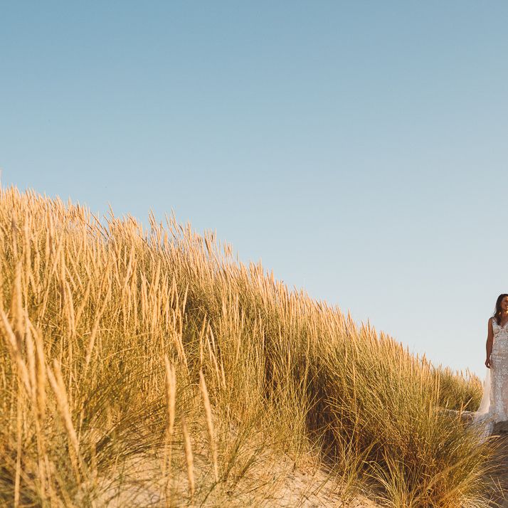 Bride and groom tie the knot at Crouchers Orchards for intimate wedding