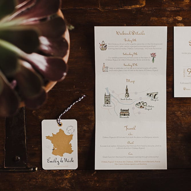 Chateau Rigaud | Bordeaux, France | Harvey Vintage Dress | Bridesmaids in ASOS | Florals by Flowers in The Vines