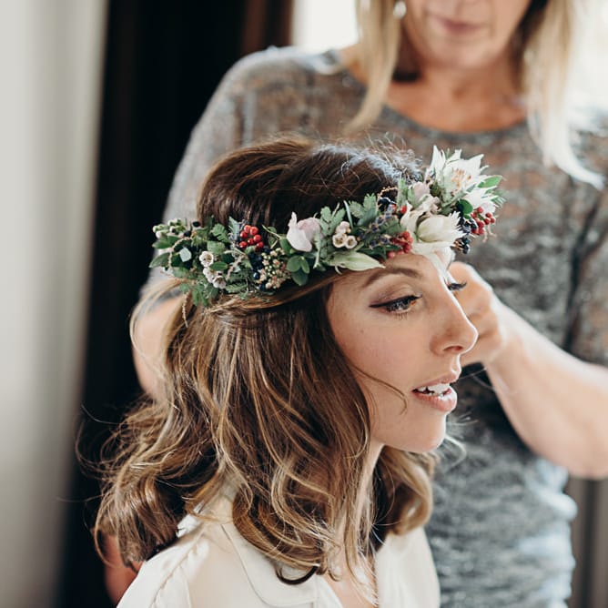 Chateau Rigaud | Bordeaux, France | Harvey Vintage Dress | Bridesmaids in ASOS | Florals by Flowers in The Vines