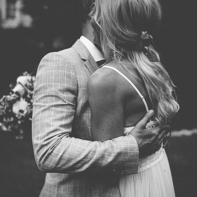 Bride in Needle &amp; Thread Gown | Groom in Reiss Chinos &amp; Blazer | Outdoor Destination Wedding at Le Peit Hameau Wedding Venue Provence, South of France Planned by By Mademoiselle | Lovestruck Photography