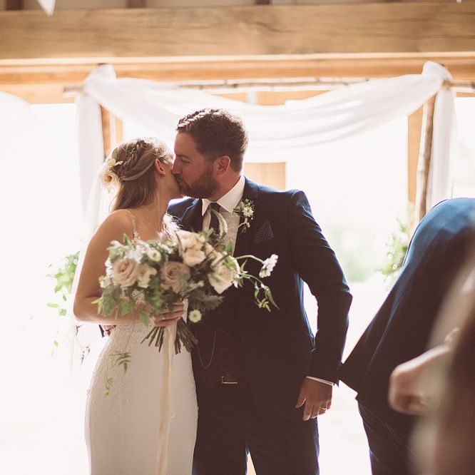 Brookfield Barn Wedding Venue With Rustic Styling And Bride In Enzoani With Images From Lemonade Pictures And Film By Kitebox Films