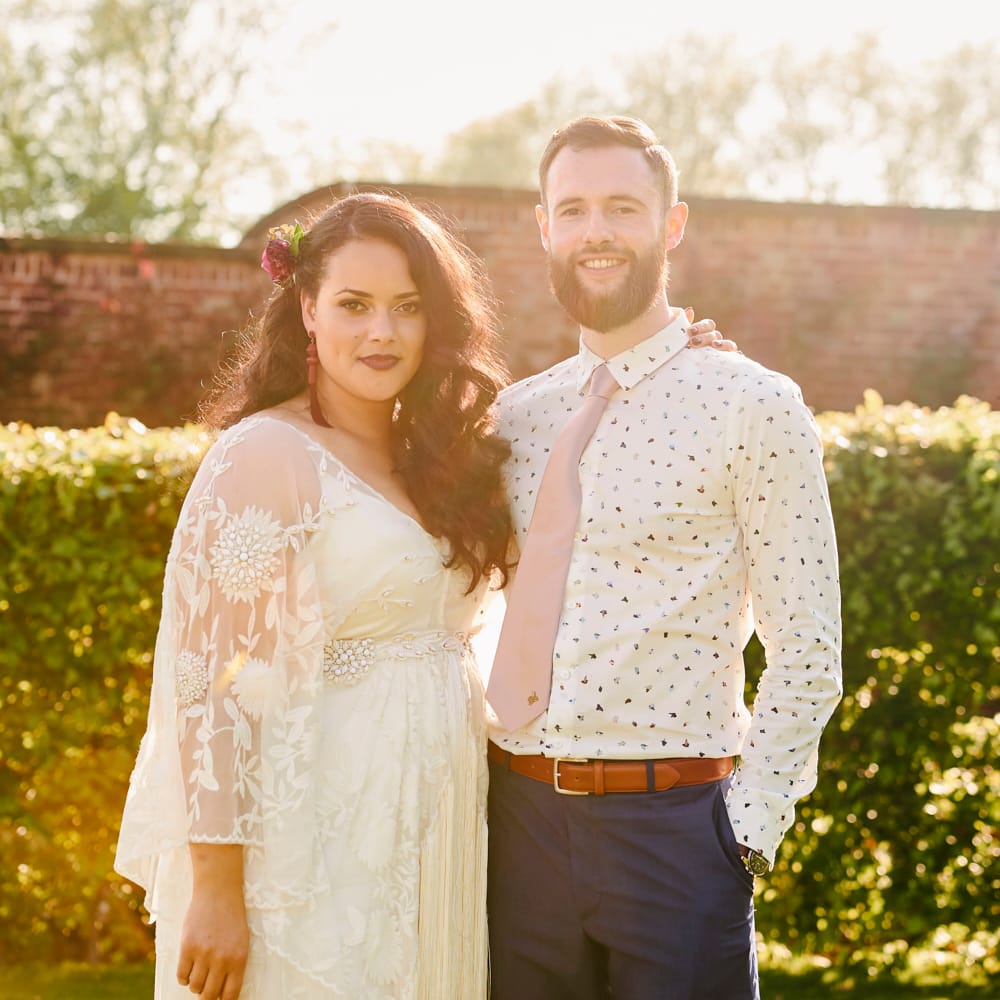 Kimono Sleeve Wedding Dress By Rue De Seine Bohemian Wedding At The Walled Garden Nottingham Images From Rose Images Wedding Photography
