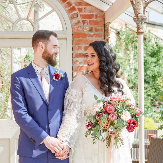 Kimono Sleeve Wedding Dress By Rue De Seine Bohemian Wedding At The Walled Garden Nottingham Images From Rose Images Wedding Photography