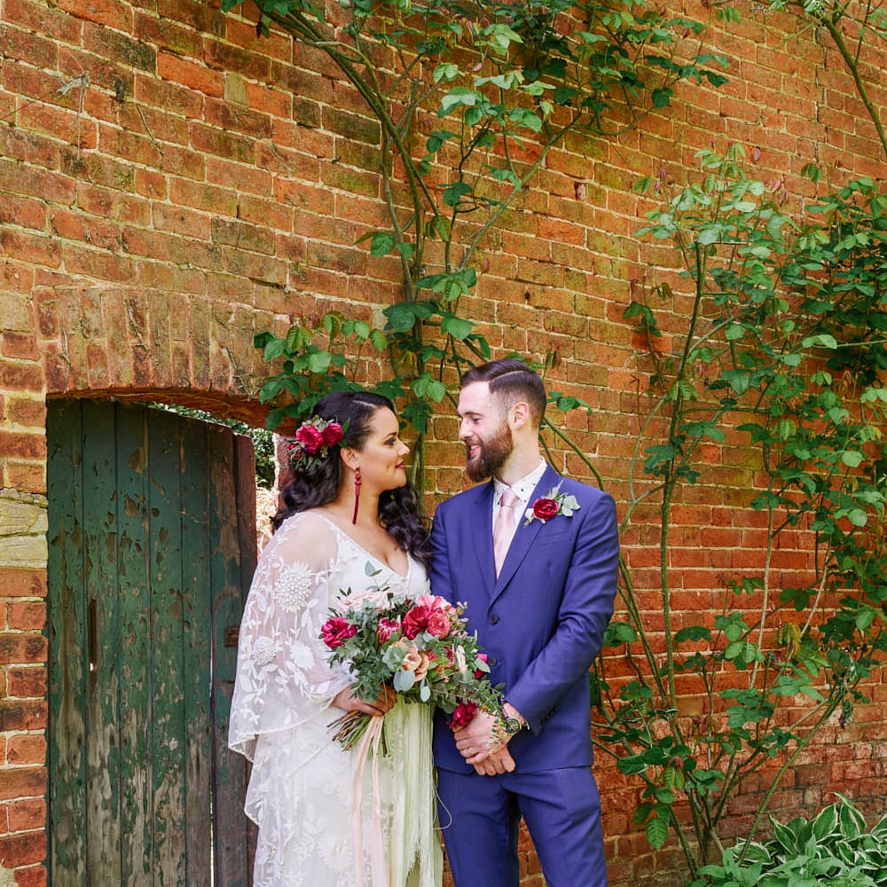 Kimono Sleeve Wedding Dress By Rue De Seine Bohemian Wedding At The Walled Garden Nottingham Images From Rose Images Wedding Photography