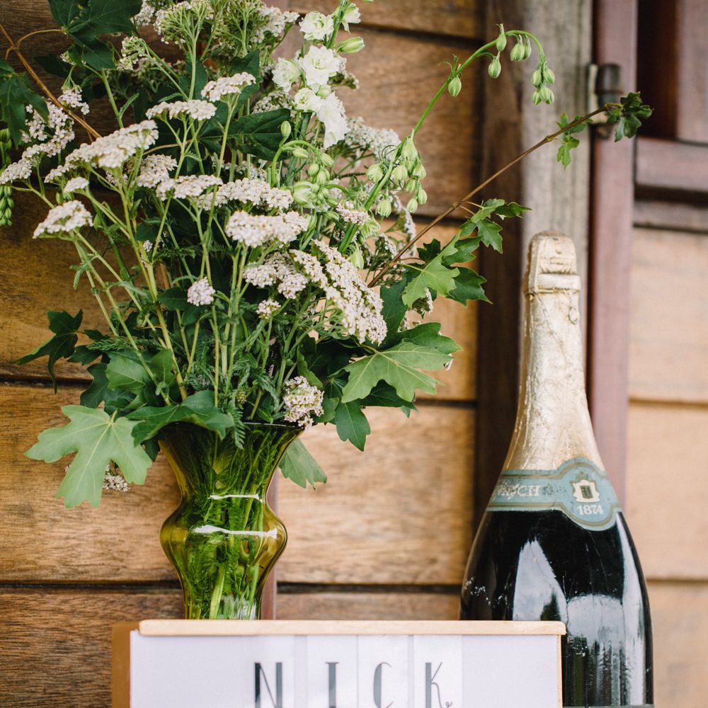 Lightbox Sign For Wedding // Image By Studio TM