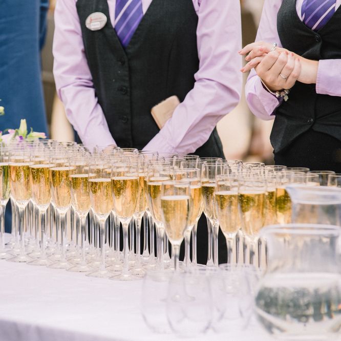 Champagne Reception // Image By Studio TM