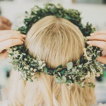 Foliage wedding bouquet