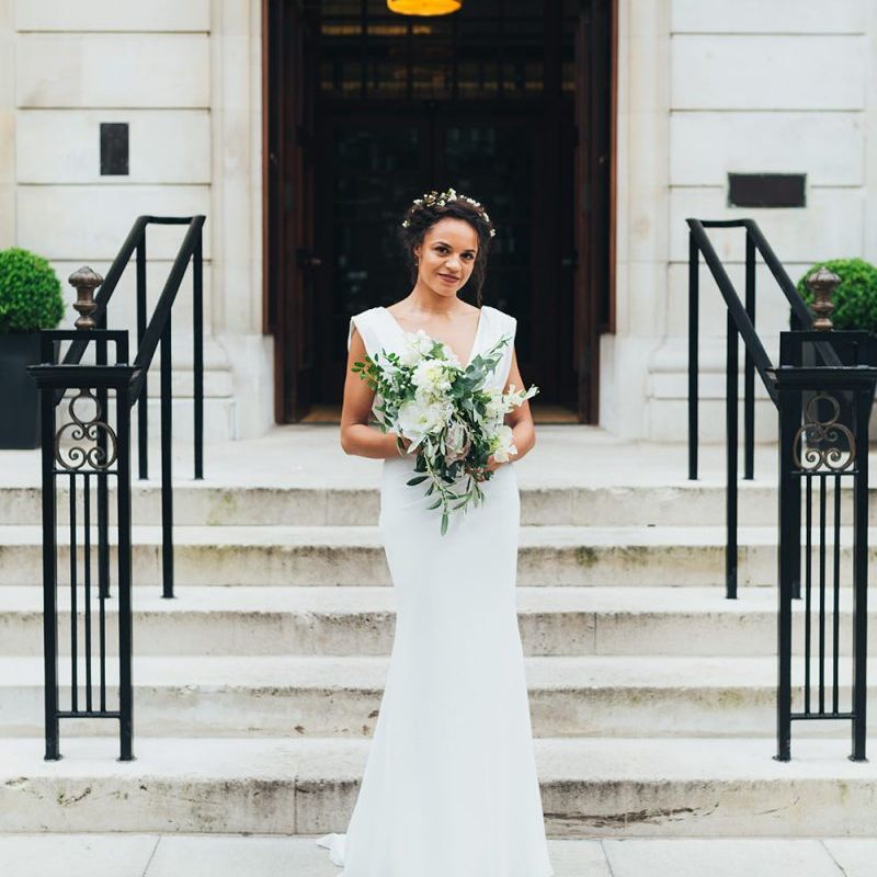 delicate flower crown