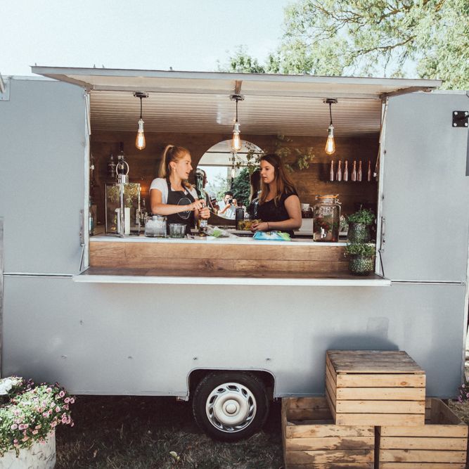 Gin Bar For Wedding // Images By The Vedrines