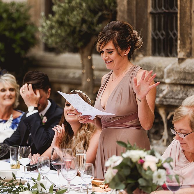 Geometric Details &amp; Hanging Foliage For Hengrave Hall Wedding With Outdoor Reception With Images From Sam And Louise Photography