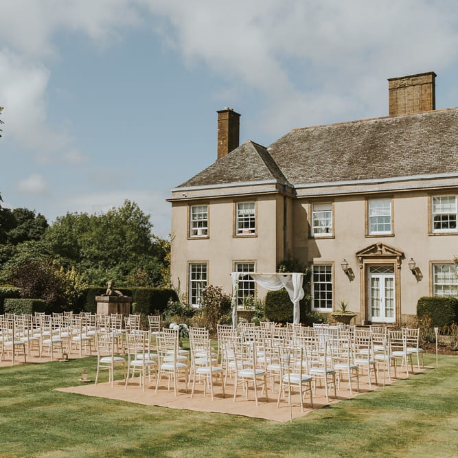 Outdoor Wedding Ceremony At Hethfelton House With Images From Dorset Wedding Photographer Paul Underhill