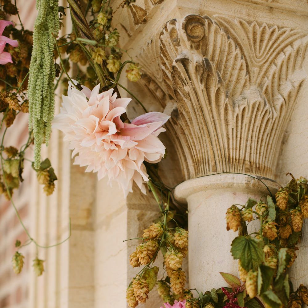 Wedding Flowers | Stylish Two Day Wedding at Château de Varennes, Burgundy, France with I Do BBQ After Party Planned by Bulle &amp; Tulle | Troistudios Photography | Studio80  Film
