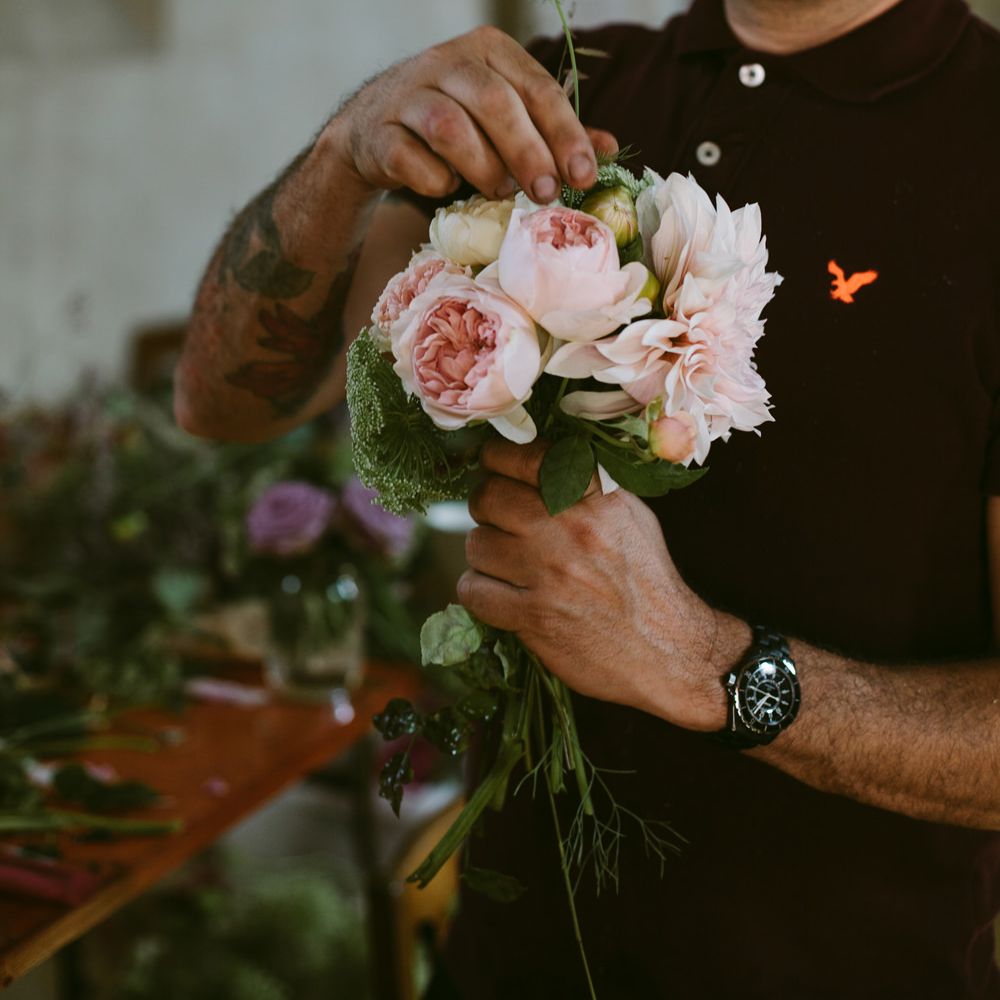 Baby Pink Bouquet | Stylish Two Day Wedding at Château de Varennes, Burgundy, France with I Do BBQ After Party Planned by Bulle &amp; Tulle | Troistudios Photography | Studio80  Film