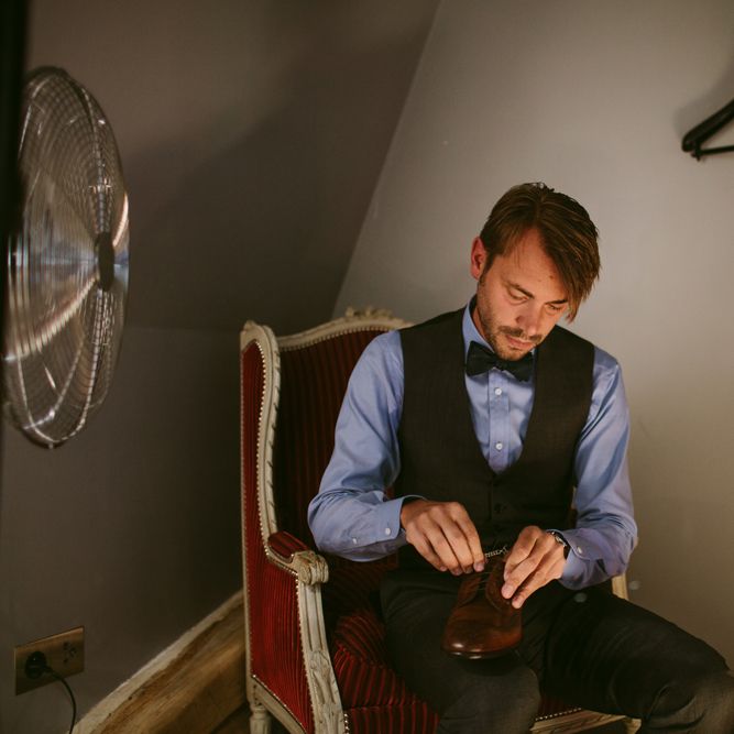 Groomsmen Wedding Morning | Stylish Two Day Wedding at Château de Varennes, Burgundy, France with I Do BBQ After Party Planned by Bulle &amp; Tulle | Troistudios Photography | Studio80  Film