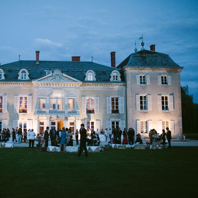 Stylish Two Day Wedding at Château de Varennes, Burgundy, France with I Do BBQ After Party Planned by Bulle &amp; Tulle | Troistudios Photography | Studio80  Film