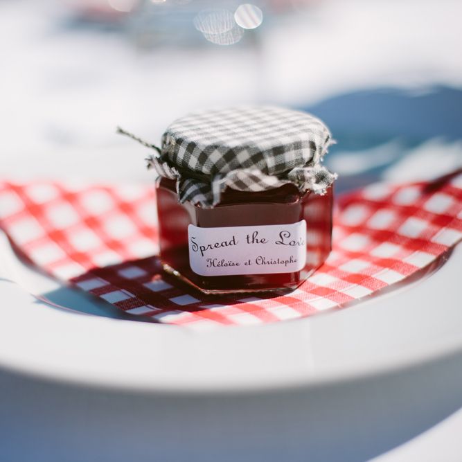 Spread the Love Jam Wedding Favour | Stylish Two Day Wedding at Château de Varennes, Burgundy, France with I Do BBQ After Party Planned by Bulle &amp; Tulle | Troistudios Photography | Studio80  Film