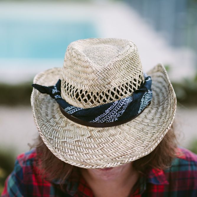 Cowboy Hat | Stylish Two Day Wedding at Château de Varennes, Burgundy, France with I Do BBQ After Party Planned by Bulle &amp; Tulle | Troistudios Photography | Studio80  Film