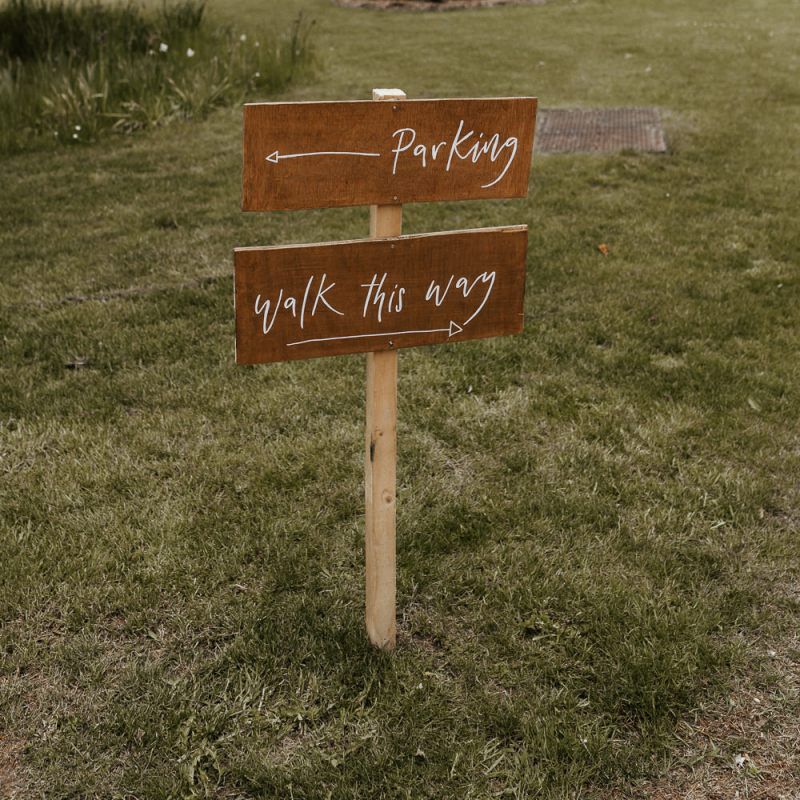 Wooden Wedding Signs