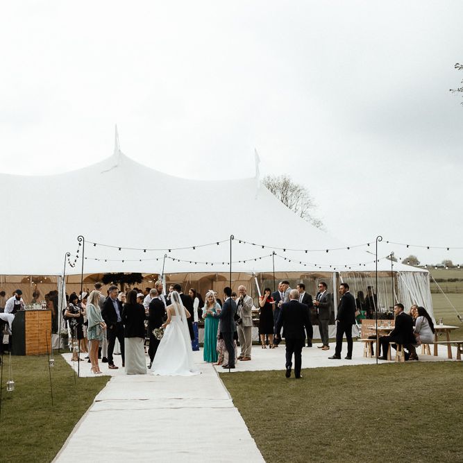 PapaKata Sperry Tent For Wedding Reception