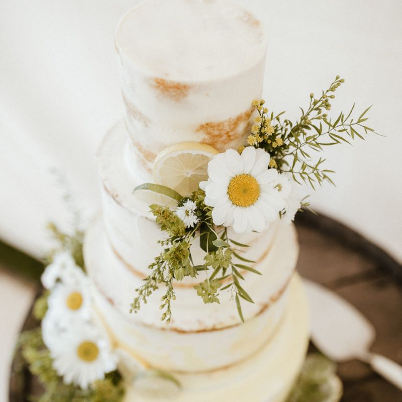 Wedding Cake Flower Detail