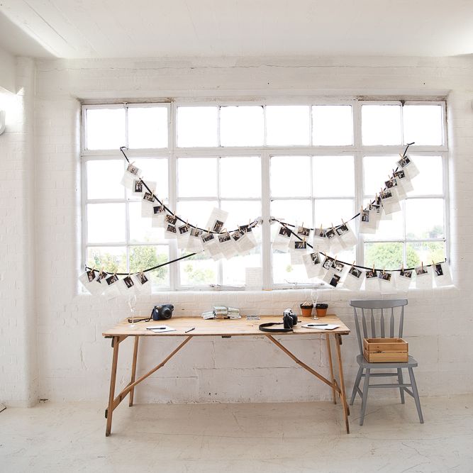 Polaroid Photobooth | Same Sex Wedding with Industrial Styling at Wimborne House | Marmelo Photography