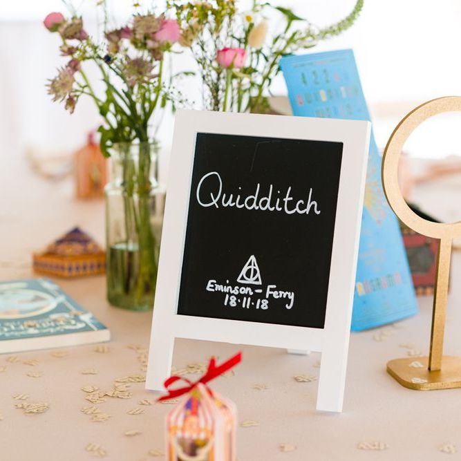 Quidditch Harry Potter Wedding Decor